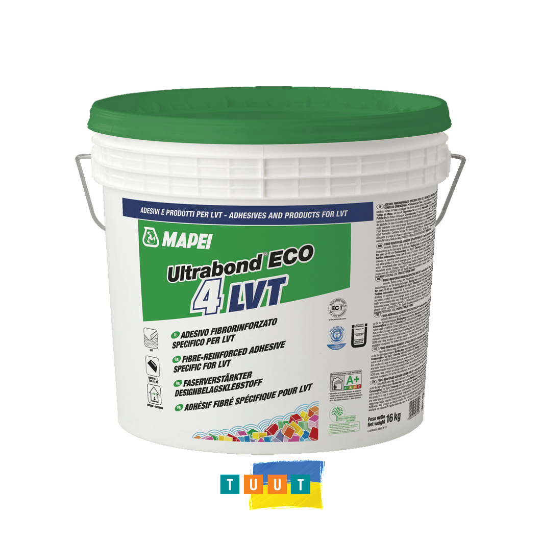 Клей для вінілової плитки Ultrabond ECO 4 LVT (16кг)